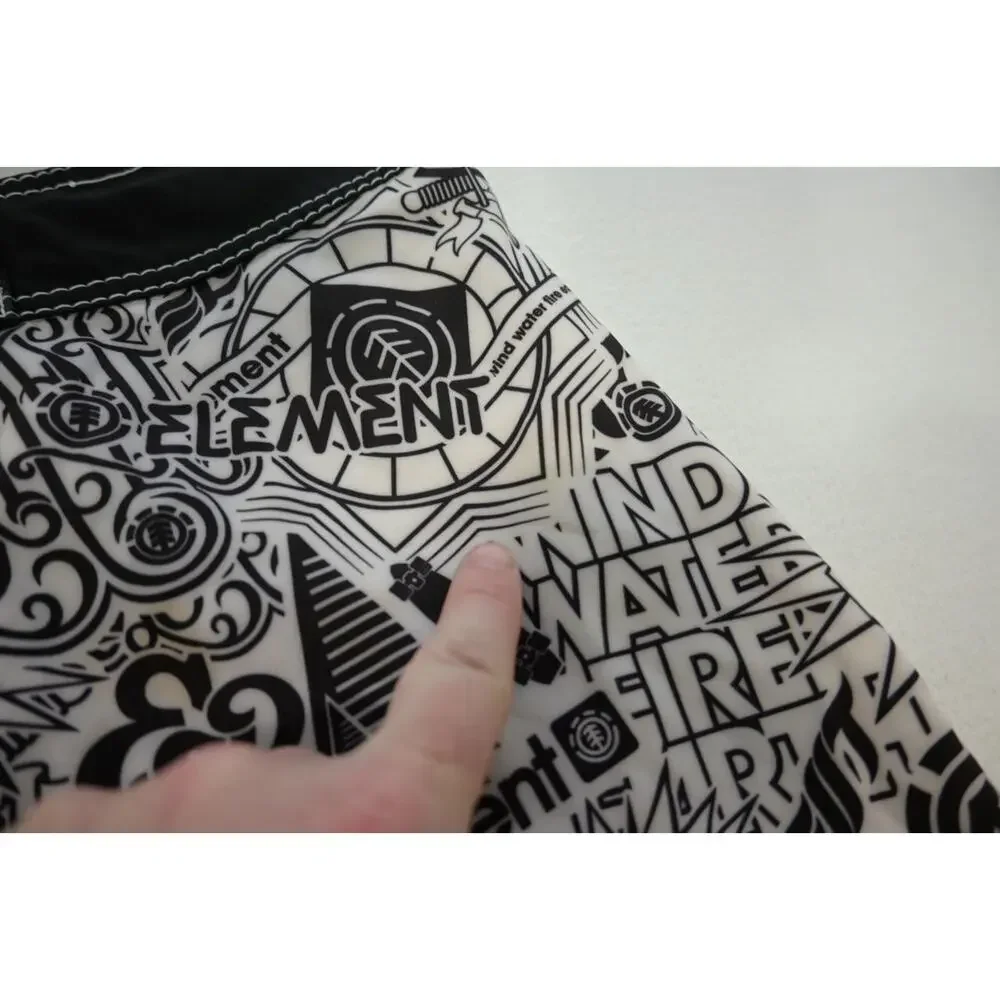 Element Skateboard‎ Board Shorts Athletic Performance Water Surf Mens Sz 32